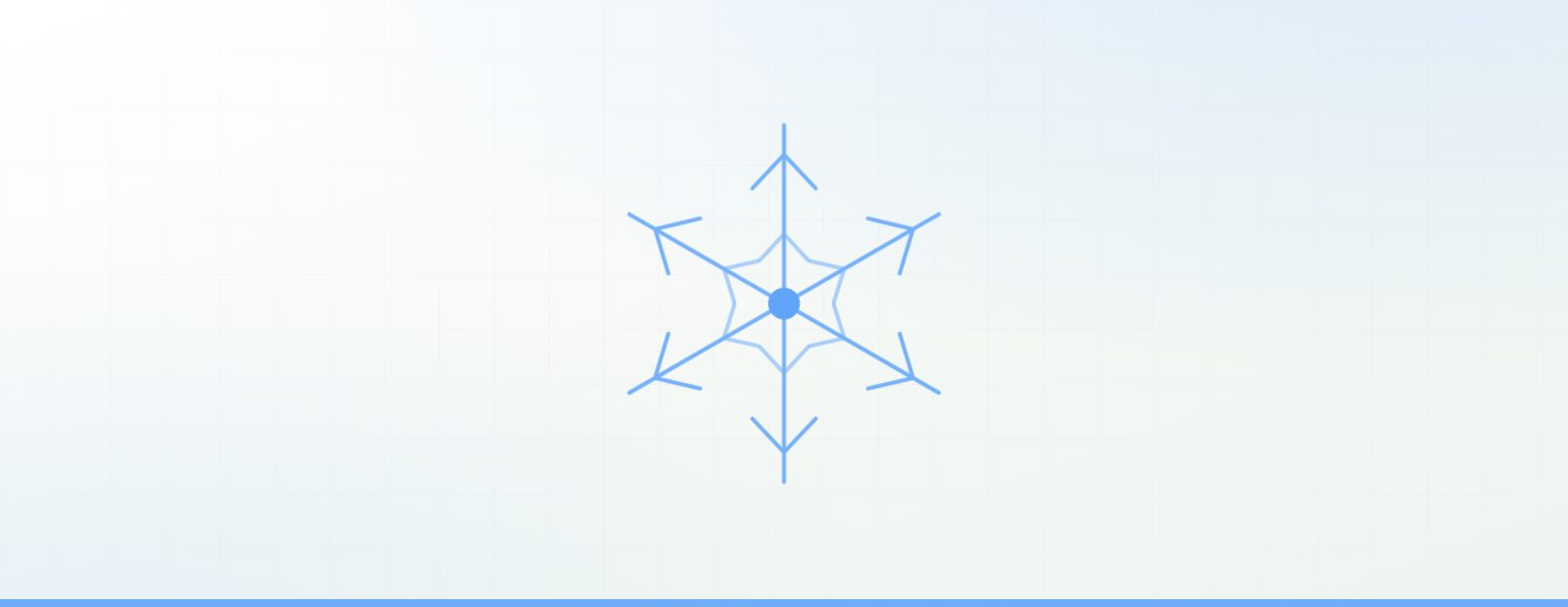 Illustration of an ice crystal, representing cold water immersion and cold exposure